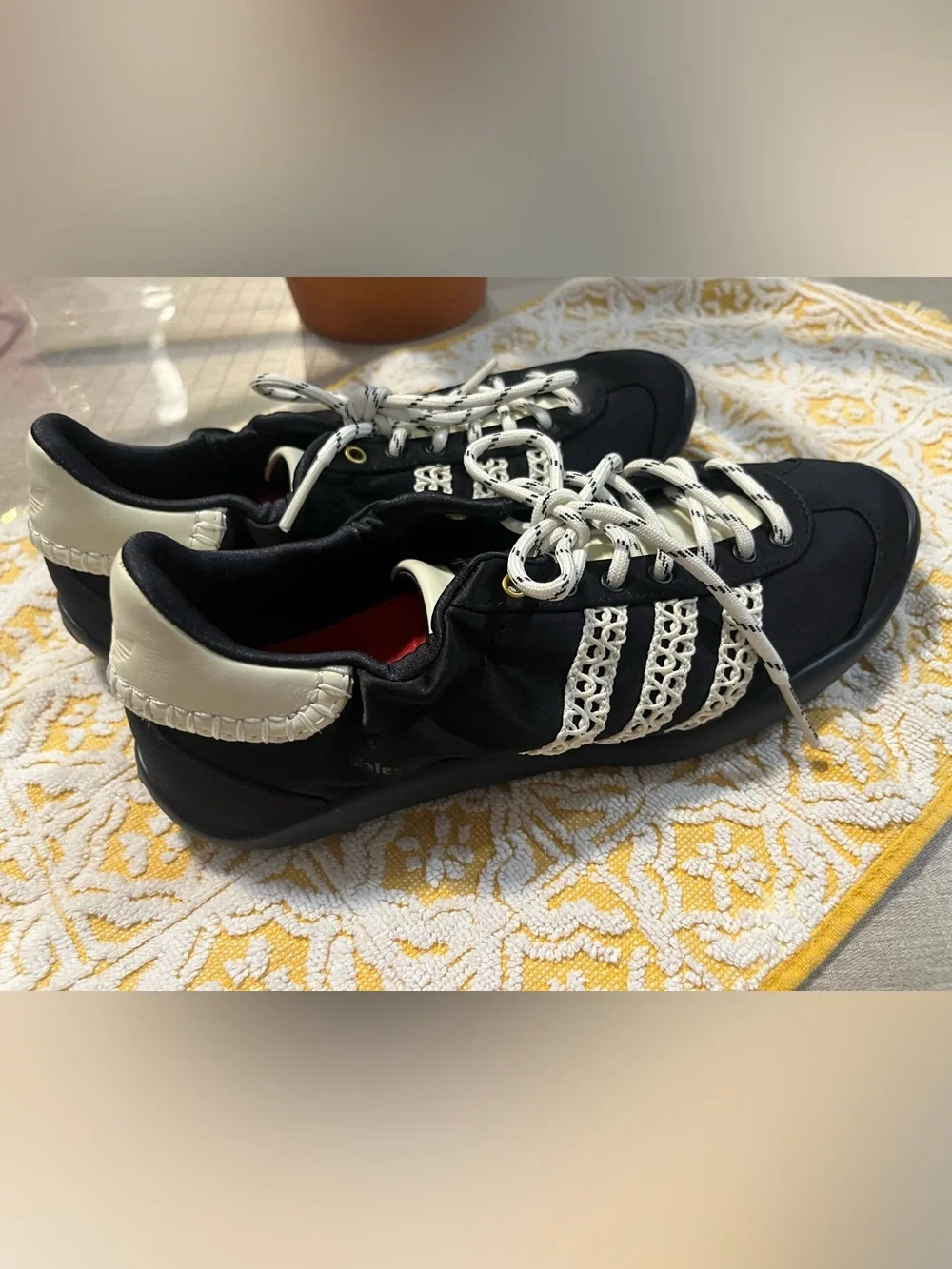 Adidas x Wales Bonner Gender Inclusive Karintha Low Satin Sneakers